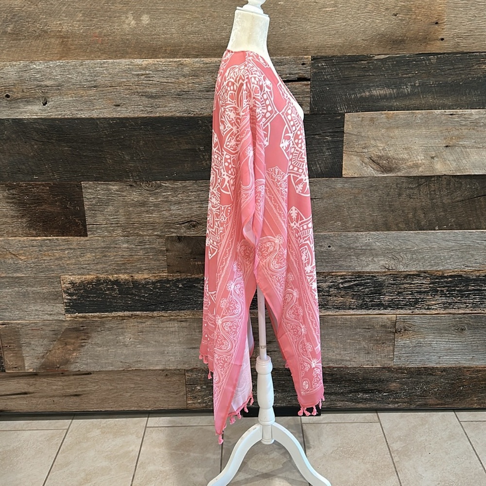 NEW Dokotoo Women’s Beach Vacation Long Kimono One Size - Picture 4 of 11